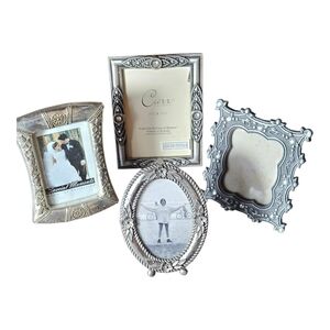 Burnes Of Boston Silver Decorative Frame Set
